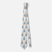 Blue Teddy Bear Stropdas (Voorkant)