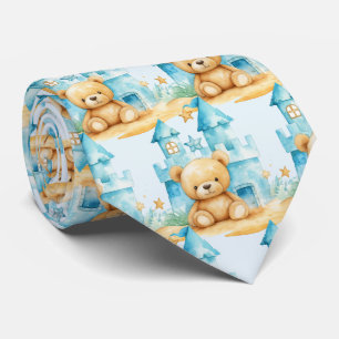 Blue Teddy Bear-Stropdas Stropdas