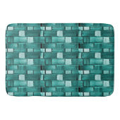 Blue Tegel Bathmat Badmat (Voorkant)