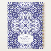 Blue Tegel Bliss Hardcover Planner (Achterkant)