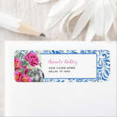 Blue Tegel Disco Vrijgezellenfeest retour adreslab Etiket (Insitu)