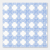 Blue Tegel sierbehang Behang (Voorkant)