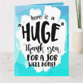 Blue Tempest Good Job Giant Bedankt (Voorkant)