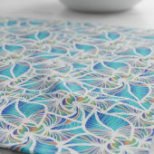 Blue Tender  Flowers Patroon Theedoek