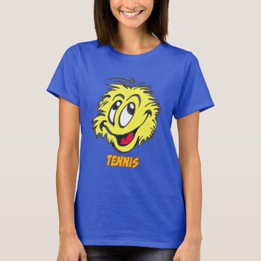 BLUE Tennis T-Shirt voor vrouwen (Voorkant)