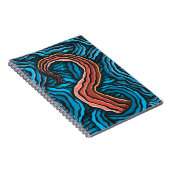 Blue Tentacle Notitieboek (Rechterzijde)