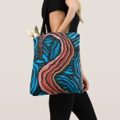 Blue Tentacle Tote Bag (Dichtbij)