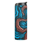 Blue Tentacles Thermosbeker (Gedraaid links)