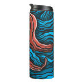 Blue Tentacles Thermosbeker (Geroteerd rechts)