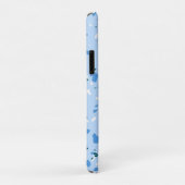 Blue Terrazzo Pattern Case-Mate iPhone Case (Achterkant/rechts)