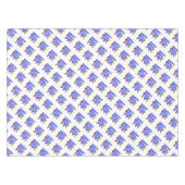 Blue Text Party Petten Gelukkig Nieuwjaar Tafelkleed (Voorkant (Horizontaal))