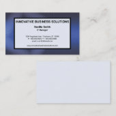 Blue Texture Technology High Tech IT Visitekaartje (Voorkant / Achterkant)