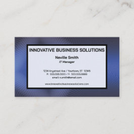 Blue Texture Technology High Tech IT Visitekaartje