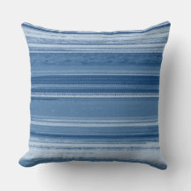 Blue Textured Abstract Stripe Pattern