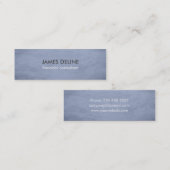 Blue Textured Consultant Visitekaartje (Voorkant / Achterkant)