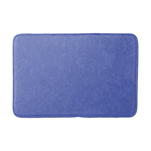 Blue textured pattern with swirling cloud badmat (Voorkant)