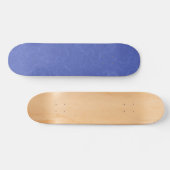 Blue textured pattern with swirling cloud persoonlijk skateboard (Horizontaal)