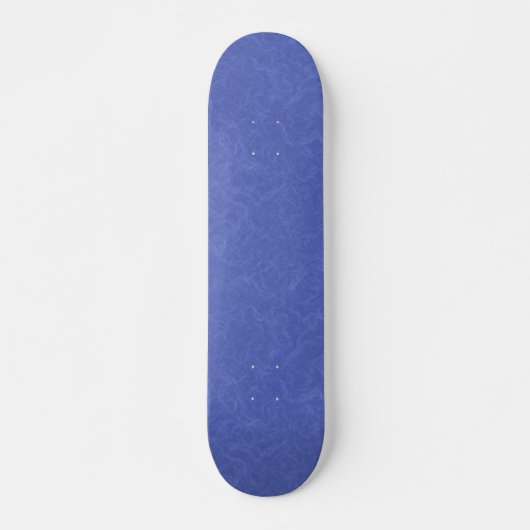 Blue textured pattern with swirling cloud persoonlijk skateboard (Voorkant)