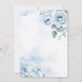 Blue The Bride is het negende Vrijgezellenfeest va Kaart (Achterkant)