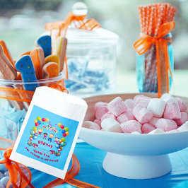 Blue Theme Verjaardag Bedankt Favoriete Tassen Bedankzakje