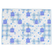 Blue-Themed Birthday Groot Cadeauzakje (Achterkant)