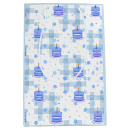 Blue-Themed Birthday Medium Cadeauzakje