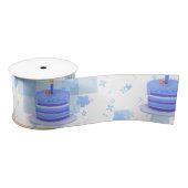 Blue-Themed Birthday Satijnen Lint (Spoel)