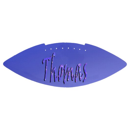 Blue Thomas Name Logo, American Football (Paneel)