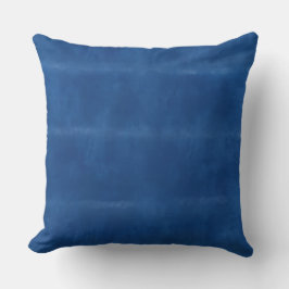 Blue Throw Pillow Kussen