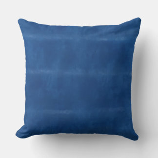 Blue Throw Pillow Kussen