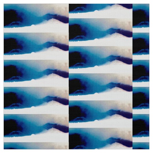 Blue Thunder Stof (Swatch)