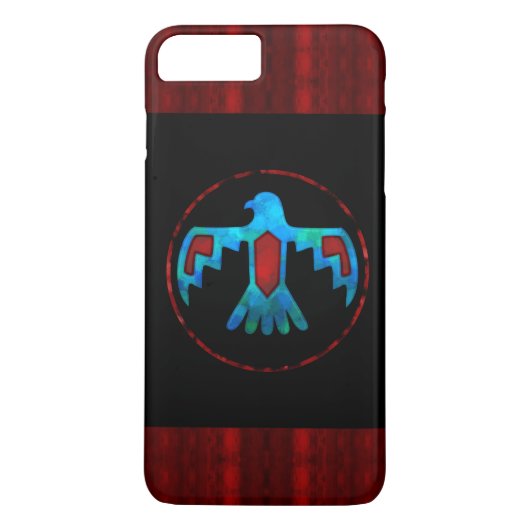 Blue Thunderbird Phone Case (Achterkant)