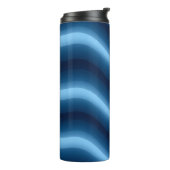 Blue Tide Thermal Tumbler Thermosbeker (Gedraaid links)