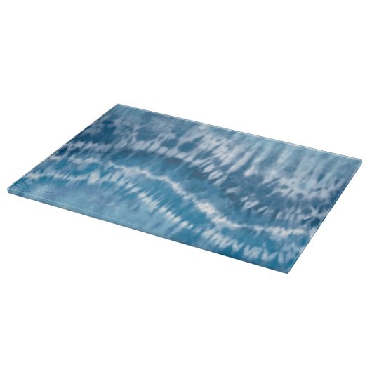 Blue Tie Dye Cutting Board Snijplank (Hoek)