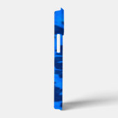 Blue Tie Dye iPhone Case (Achterkant / Rechts)