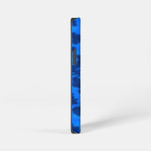 Blue Tie Dye iPhone Case Hoesje (Rechterkant)