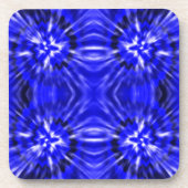Blue Tie Dye Onderzetter Set (Voorkant)