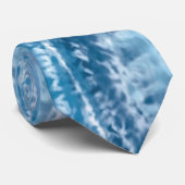 Blue Tie Dye Stropdas (Opgerold)