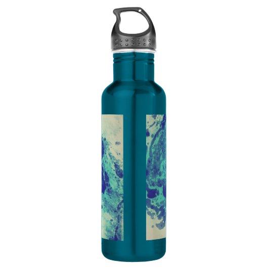 Blue Tie Dye Waterfles (Achterkant)