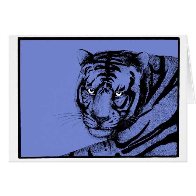 BLUE TIGER (Voorkant Horizontaal)