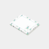 Blue Tiger Beetle Love Bug Post-it® Notes (Schuin)