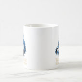 Blue Tiger Power muscle | Train Your Mind First Magische Mok (Center)