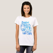 Blue Tiger T-Shirt (Voorkant volledig)