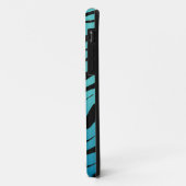 Blue Tijger Streep iPhone5/5S Hoesjes (Achterkant/links)