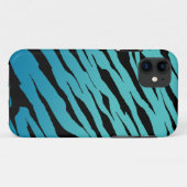 Blue Tijger Streep iPhone5/5S Hoesjes (Achterkant (horizontaal))
