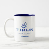 Blue Tikun Coffee Mok (Links)