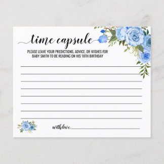 Blue Time capsule advies voor tweetalige baby kaar