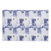 blue tint angel wil kussensloop (Achterkant)