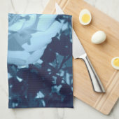 Blue Tinted Roos Kitchen Towel Theedoek (Quarter Fold)