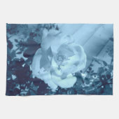 Blue Tinted Roos Kitchen Towel Theedoek (Horizontaal)